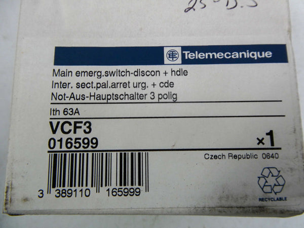 TELEMECANIQUE VCF3 63A NSMP