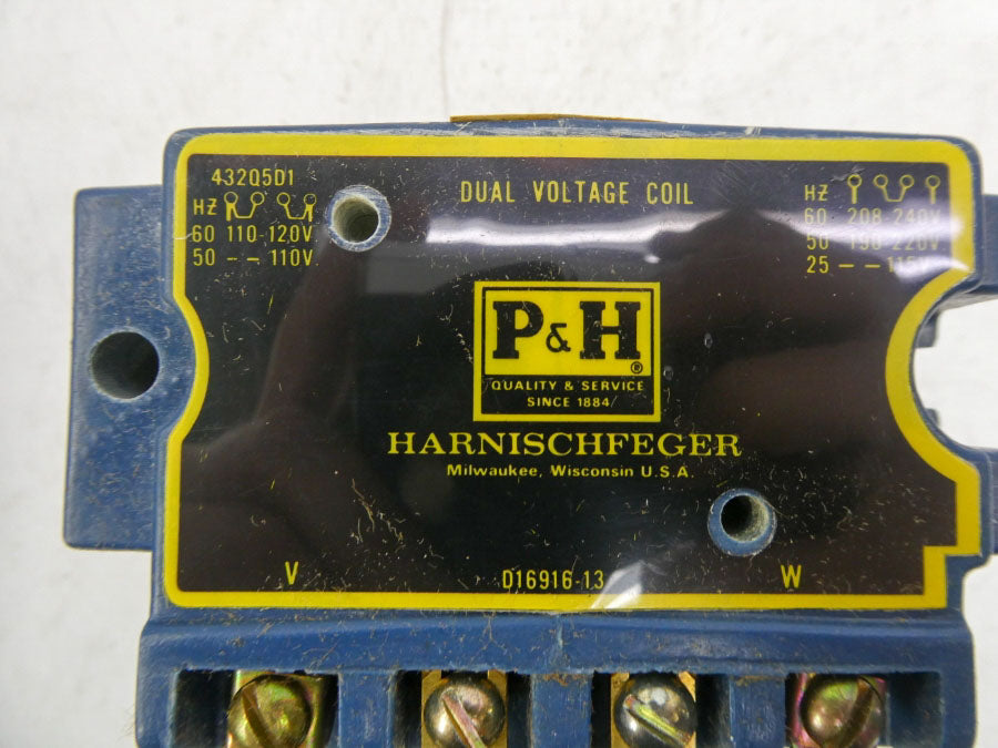 P&H 432Q5D1 D16916-13 110/120V NSNP