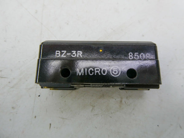 MICRO SWITCH BZ-3R 480VAC 15A NSMP