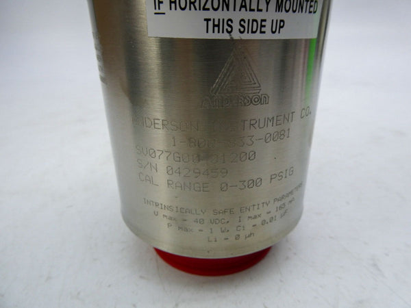 ANDERSON INSTRUMENT SV077G00401200 300PSI NSNP