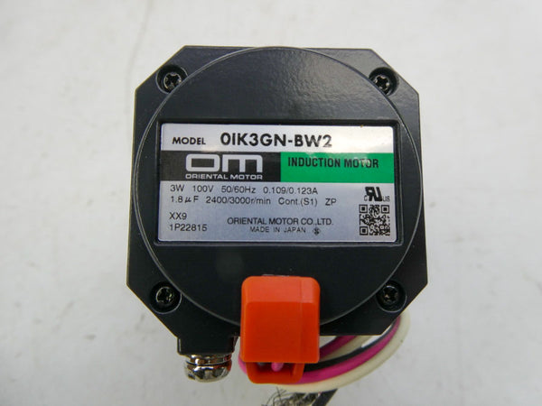ORIENTAL MOTOR 0IK3GN-BW2 100V 0.109/0.123A NSNP