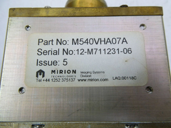 MIRION TECHNOLOGIES M540VHA07A NSNP