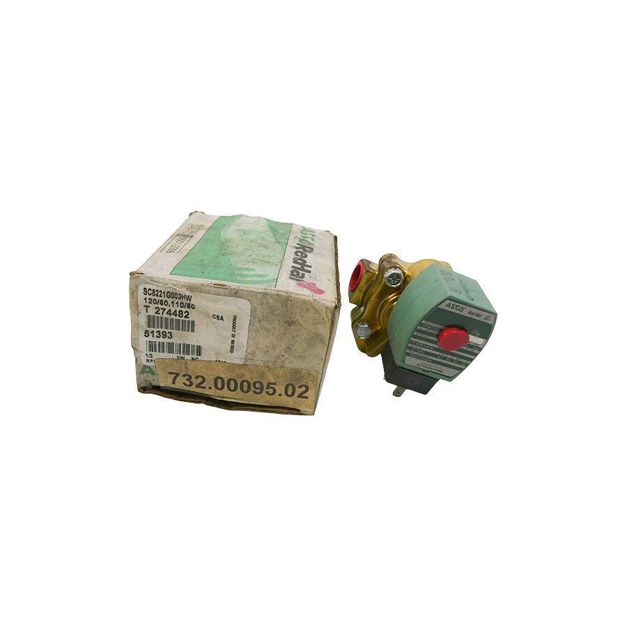 ASCO SC8221G003HW 110/120V 5-150PSI 1/2" NSMP