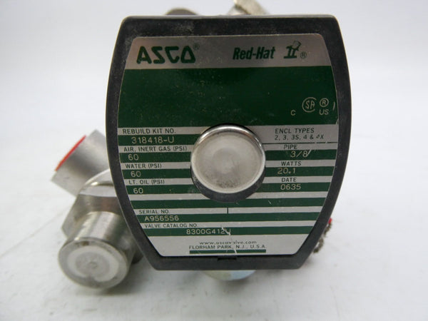 ASCO 8300G412U 120V 60PSI 3/8" NSMP