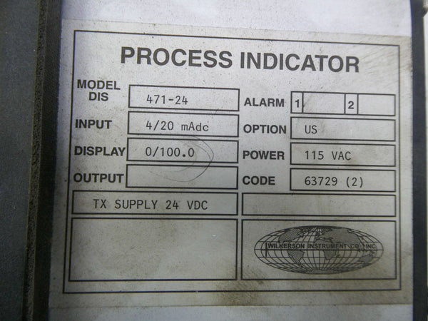 WILKERSON INSTRUMENT 471-24 115VAC NSMP