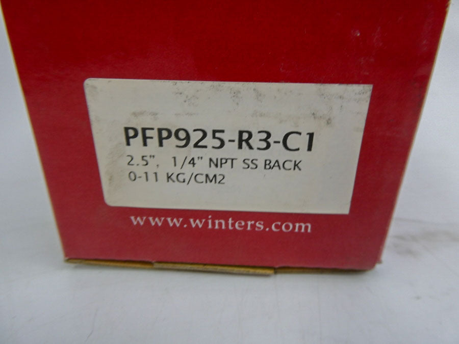 WINTERS PFP925-R3-C1 0-11KG/CM2 NSMP