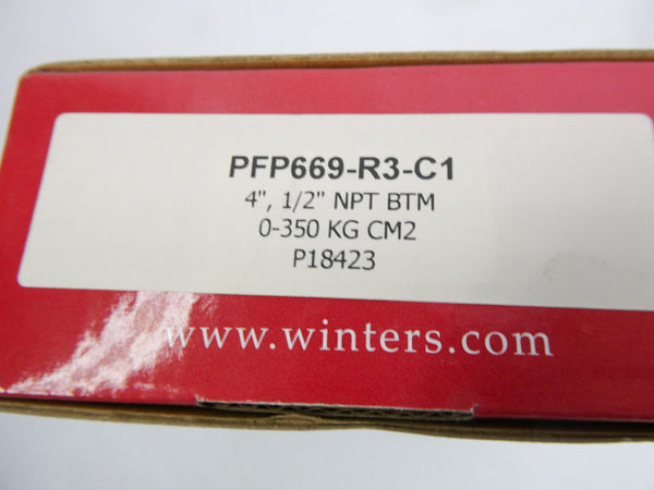 WINTERS PFP669-R3-C1 0-350KG/CM2 NSMP
