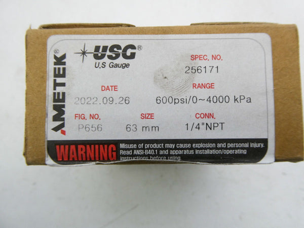AMETEK 256171 600PSI NSMP