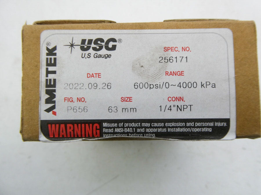 AMETEK 256171 600PSI NSMP