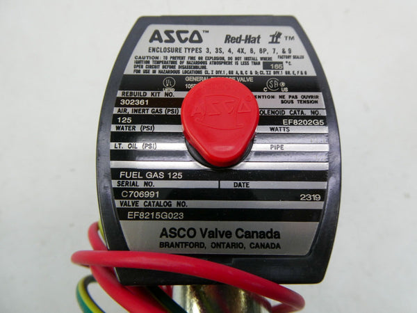 ASCO EF8215G023 120V 125PSI 1/2" NSMP