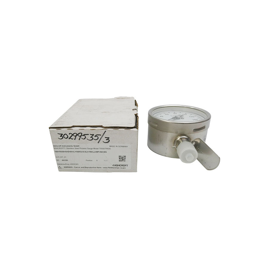 ASHCROFT 100-T6500-S-D-04-L-160KG-X-AJ-YW-LJ-MP-NH-EN 0-160KG/CM2 NSMP