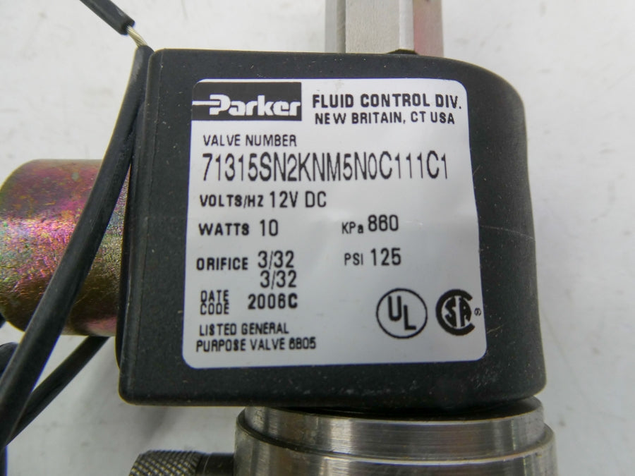 PARKER 71315SN2KNM5N0C111C1 12VDC NSMP