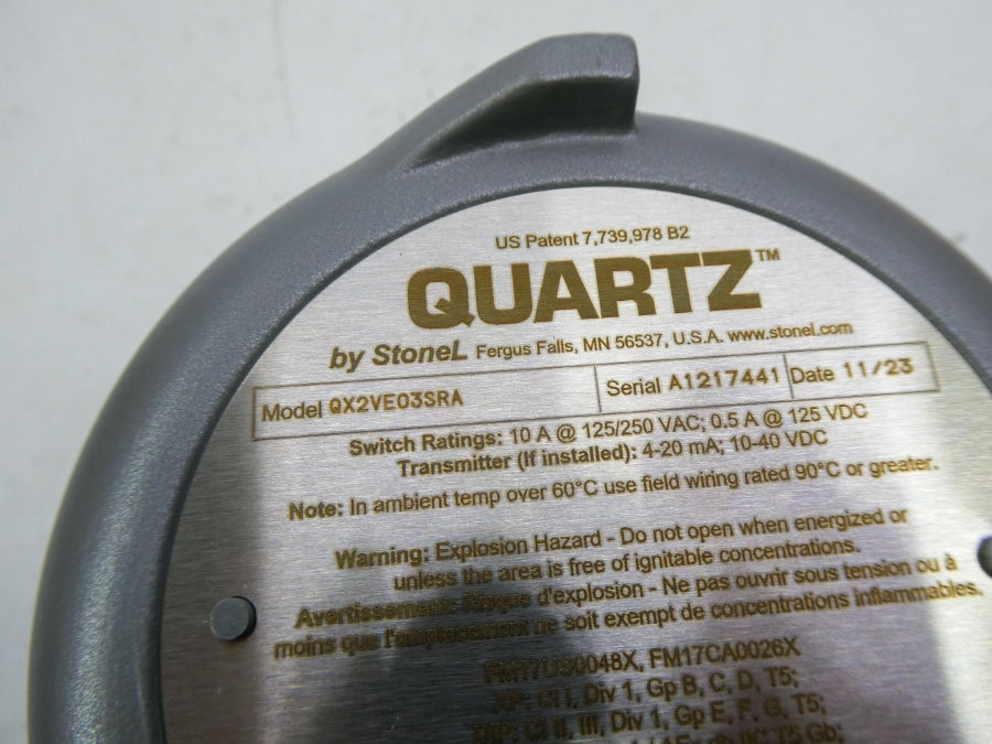 QUARTZ QX2VE03SRA 125/250VAC 10A NSMP
