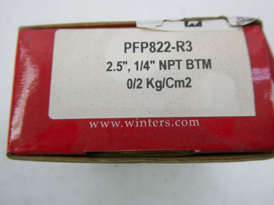 WINTERS PFP822-R3 0/2KG/CM2 2.5" NSMP