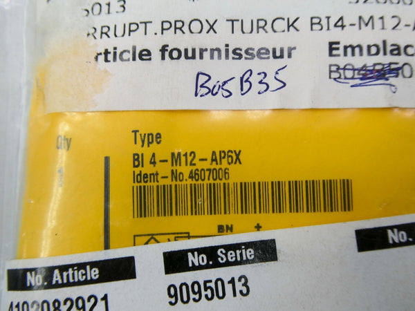 TURCK BI4-M12-AP6X 4607006 NSMP