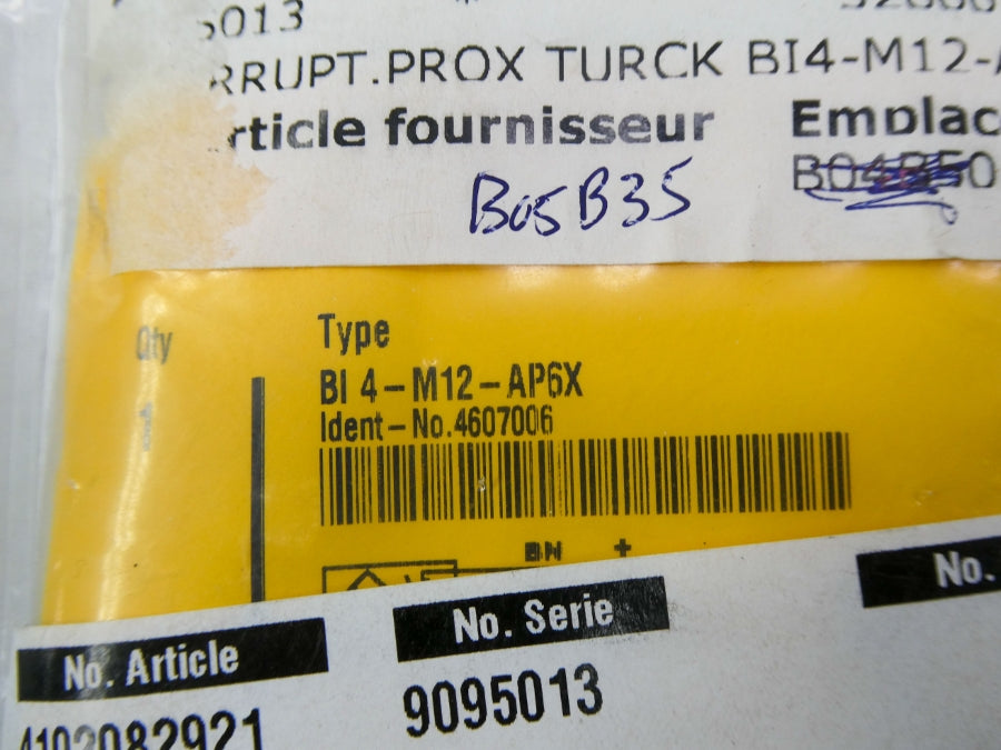TURCK BI4-M12-AP6X 4607006 NSMP