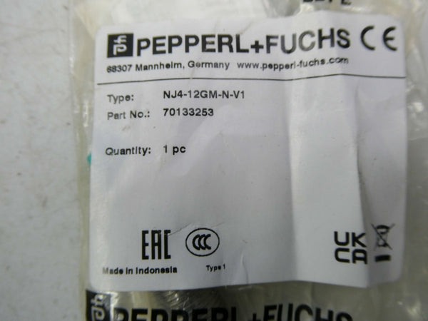 PEPPERL+FUCHS NJ4-12GM-N-V1 70133253 NSMP