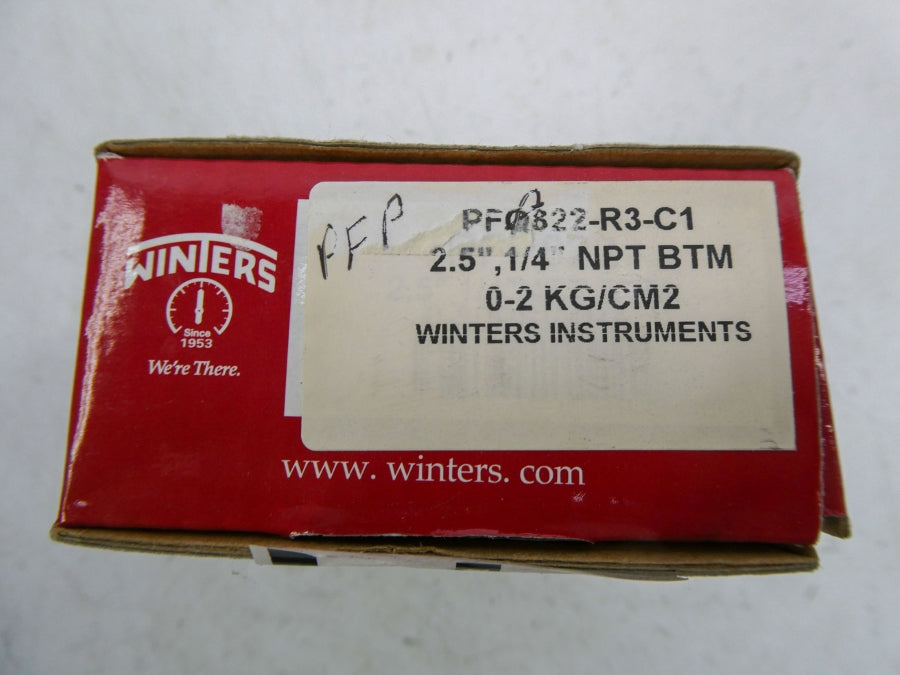 WINTERS PFQ822-R3-C1 0-2KG/CM2 2.5" NSMP