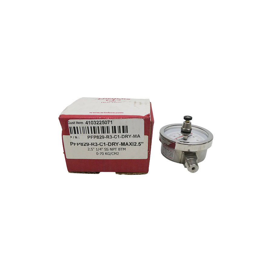 WINTERS PFP829-R3-C1-DRY-MAXI2.5 0-70KG/CM2 NSMP