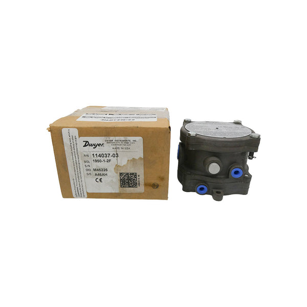 DWYER 1950-1-2F 114037-03 480VAC 15A 10PSI NSMP