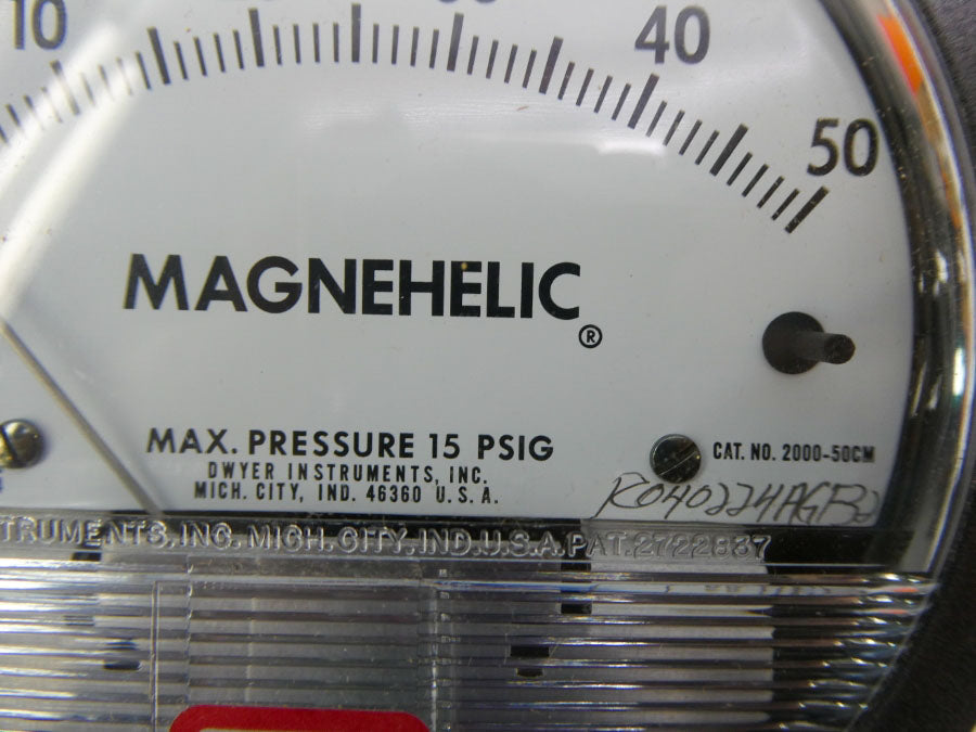 DWYER 2000-50CM 15PSI 0-50 NSNP