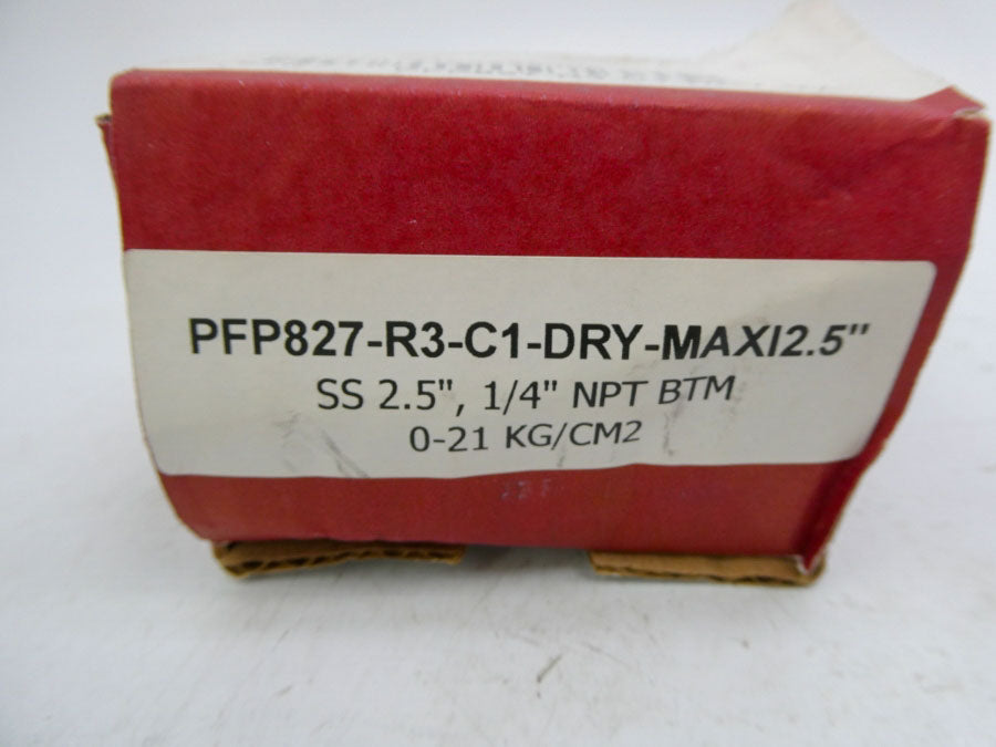 WINTERS PFP827-R3-C1-DRY-MAXI2.5 0-21KG/CM2 NSMP