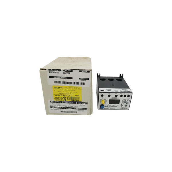 SQUARE D 9065SP16 SER. C 600VAC 6.0-27.0A NSMP