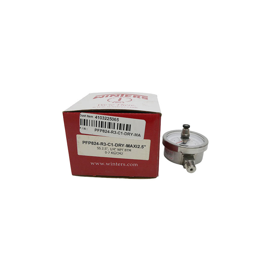 WINTERS PFP824-R3-C1-DRY-MAXI2.5 0-7KG/CM2 NSMP