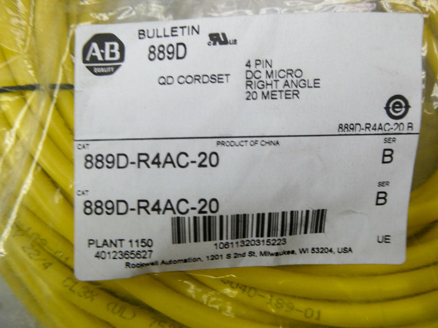ALLEN BRADLEY 889D-R4AC-20 SER. B NSMP