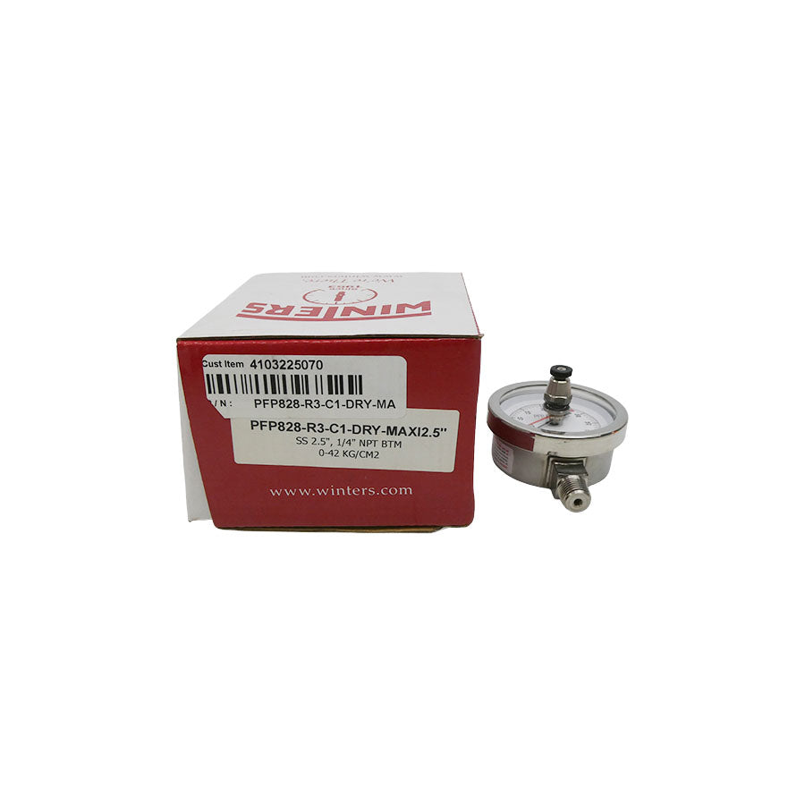 WINTERS PFP828-R3-C1-DRY-MAXI2.5 0-42KG/CM2  NSMP