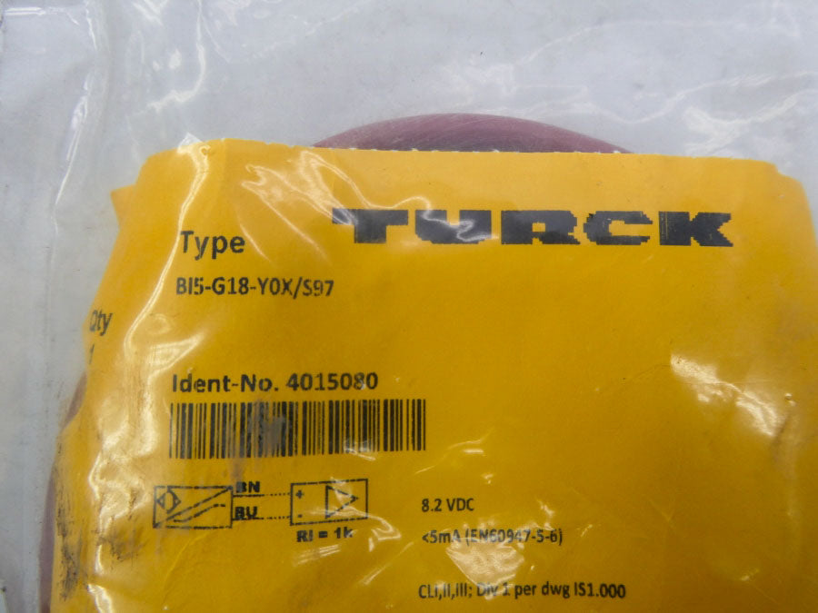 TURCK BI5-G18-Y0K/S97 4015080 NSMP