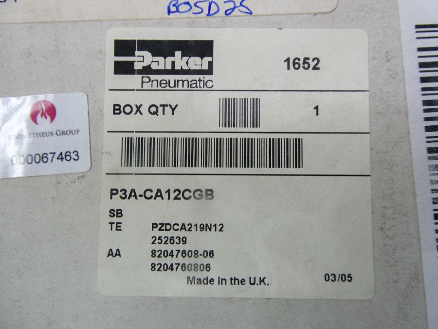 PARKER P3A-CA12CGB NSMP