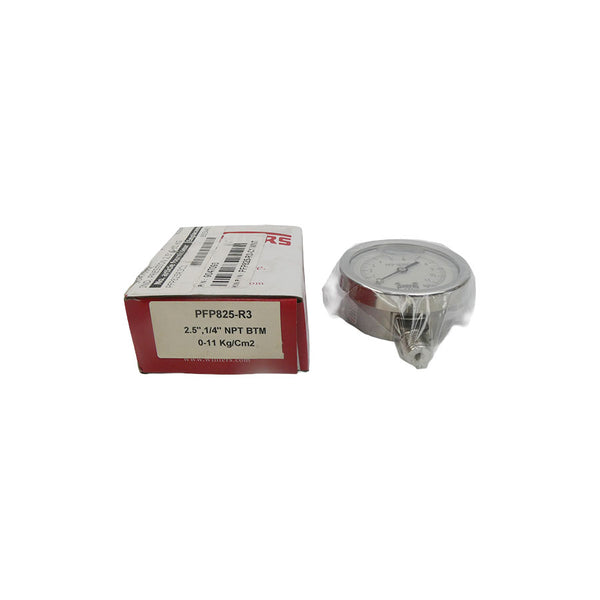 WINTERS PFP825-R3 0-11KG/CM2 2.5" NSMP
