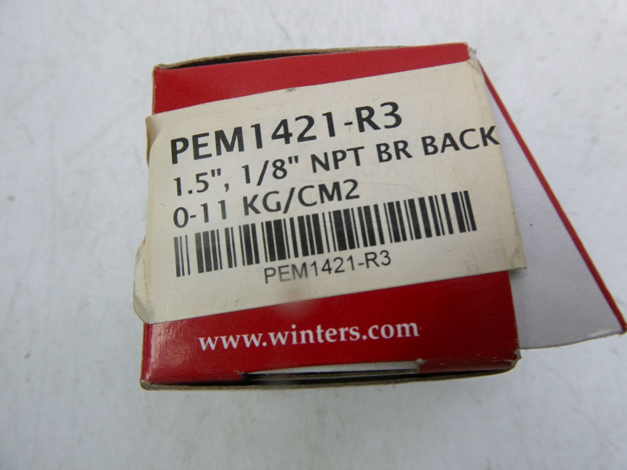WINTERS PEM1421-R3 0-11KG/CM2 1.5" NSMP