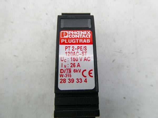 PHOENIX CONTACT PT2-PE/S120AC-ST 2839334 150VAC 26A NSNP