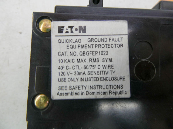 EATON QBGFEP1020 120V 20A NSNP