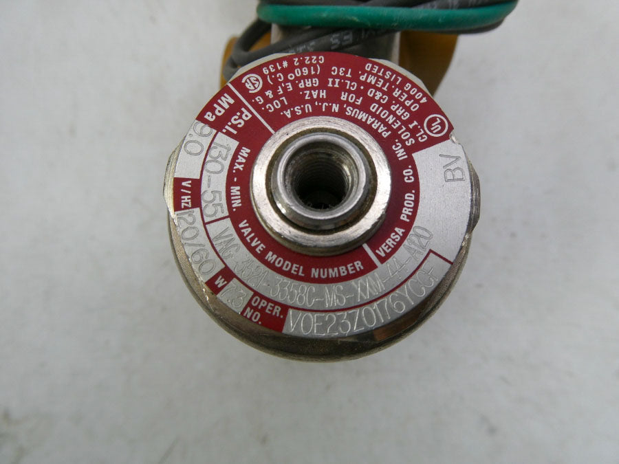VERSA VAG-3521-3358C-MS-XXM-44-A120 120V 55-130PSI NSNP
