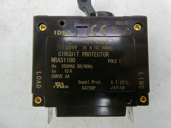 IDEC NRAS1100-15A-AA 250VAC 15A NSNP