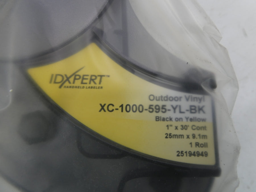 BRADY XC-1000-595-YL-BK NSMP