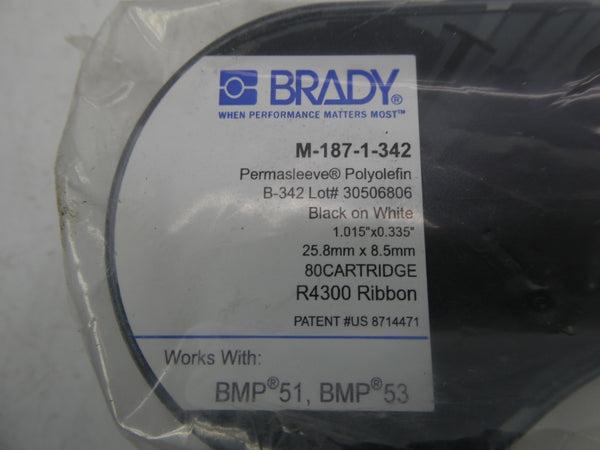 BRADY M-187-1-342 NSMP