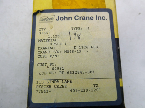 JOHN CRANE M046-19 NSMP