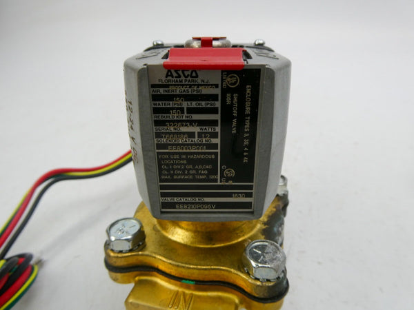ASCO EE8210P095V 12-24V 150PSI NSNP