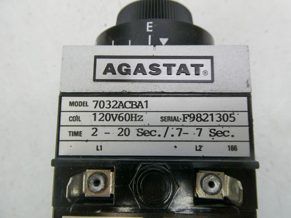 AGASTAT 7032ACBA1 120V 2-20S/.7-7S NSNP