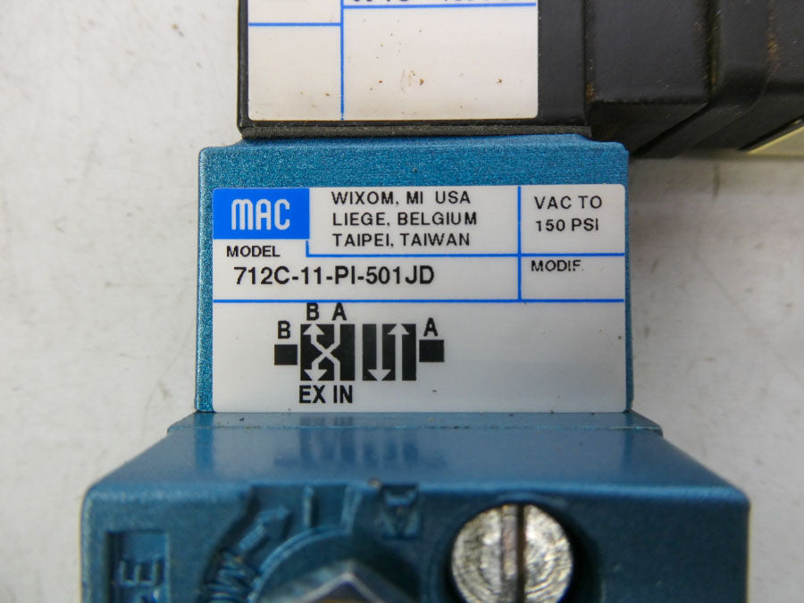 MAC 712C-11-PI-501JD 24VDC 30-150PSI NSMP