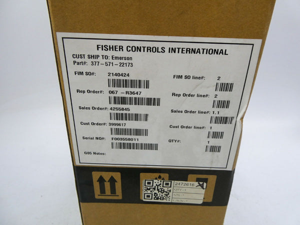 FISHER CONTROLS 377-571-22173 NSMP