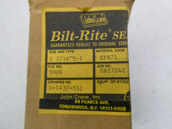 JOHN CRANE D-1437-551 1-7/16" NSMP