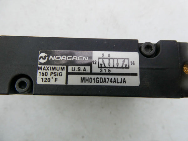 NORGREN MH01GDA74ALJA 150PSI NSMP