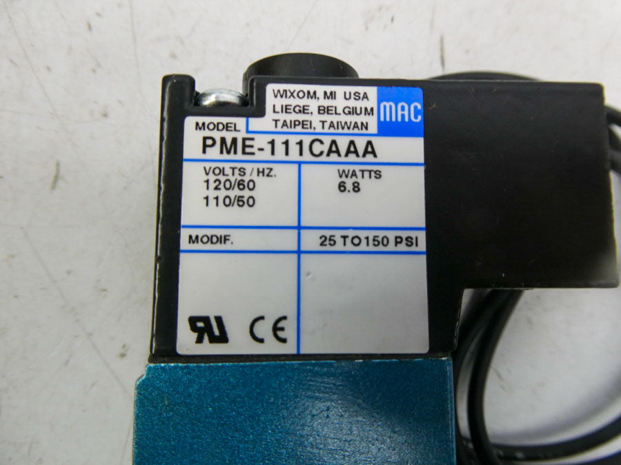 MAC PME-111CAAA 110/120V 25-150PSI NSMP