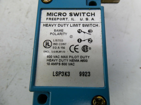 HONEYWELL LSP3K3 600VAC 10A NSMP