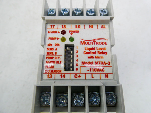 MULTITRODE MTRA-3 110VAC NSNP